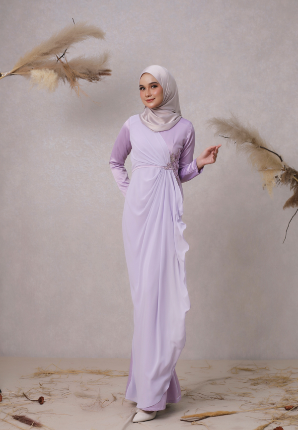 Angelic Dress in Lilac