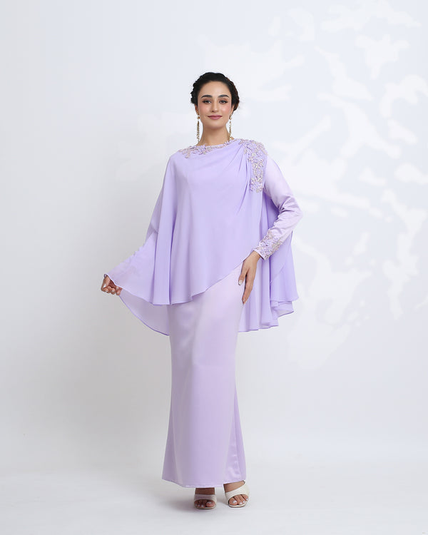 Rania Dress in Lilac