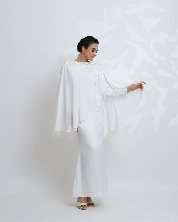 Rania Dress in OffWhite